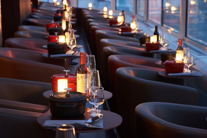 Paris en Scene 3 Course Seine River Dinner Cruise - Seating, music, and the mood onboard