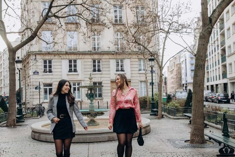 Paris: Explore the City Like Emily Tour - Filming Locations - Starting beside the square fountain