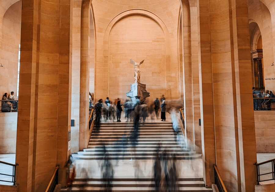 Paris: Louvre Museum Ticket & Exclusive Immersive AudioGuide - Entering through the Pyramid