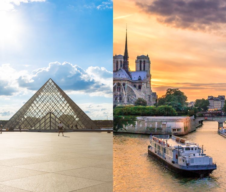Paris: Louvre Reserved Ticket and River Cruise Combo - How to arrange the day without rushing