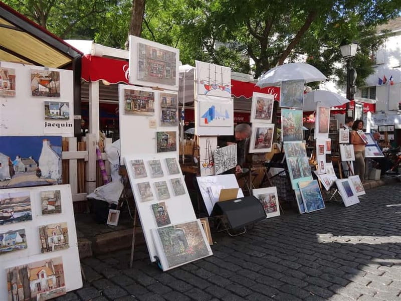 Paris Montmartre: 2-Hour City Tour in German - Sacré-Coeur and the view across Paris