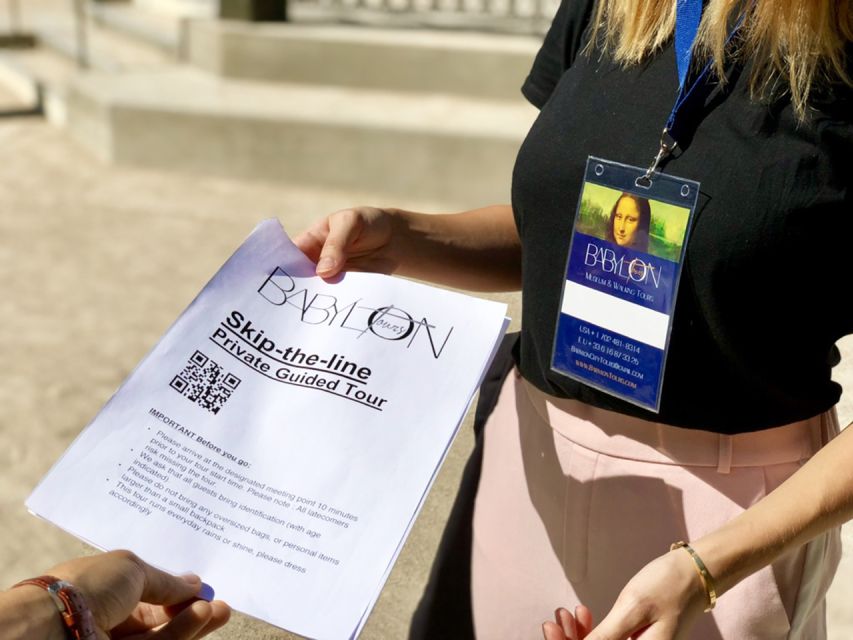 Paris: Musée d'Orsay Guided Tour with Ticket - What to bring, and what to leave behind