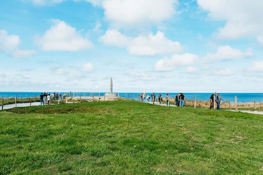 Paris: Normandy D-Day Sites Guided Day Trip with Lunch - Omaha Beach, where the scale becomes clear