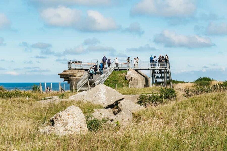 Paris: Normandy D-Day Sites Guided Day Trip with Lunch - Utah Beach Museum in a German bunker