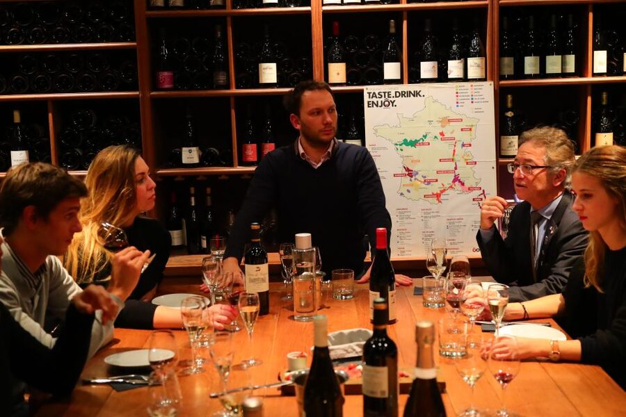 Paris: O Chateau's Wine Tasting Dinner - Four wines, including one Champagne