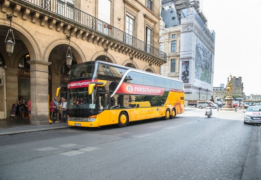 Paris: Openair Double Decker Bus Audio-Guided City Tour - Opera Garnier, Opera Square, and the city center