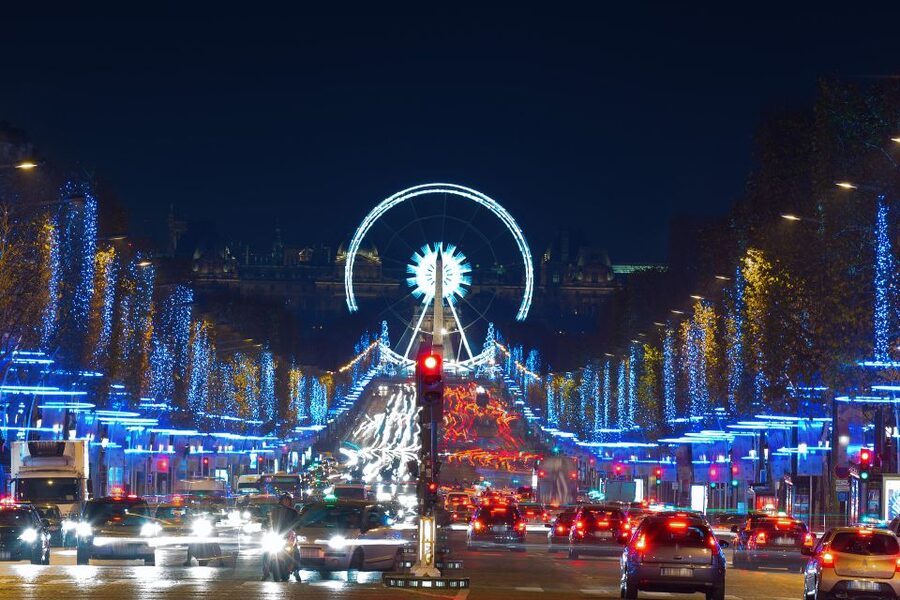 Paris: Panoramic Night Tour with Audio Guide and Host - Paris after dark from an open-top coach