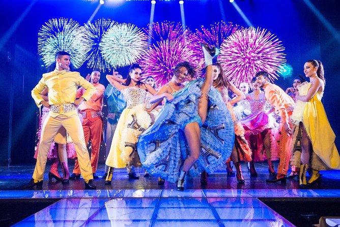 Paris Paradis Latin Cabaret Show with Champagne - French language and the cabaret style