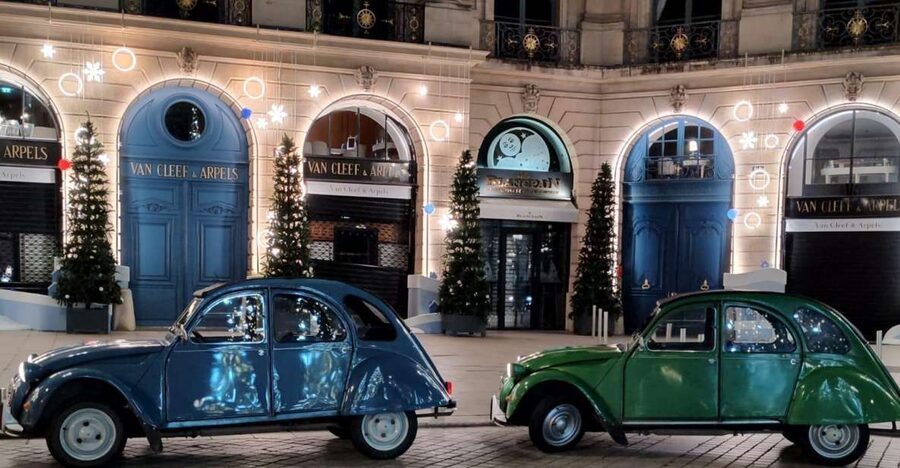 Paris: Private Christmas Lights Tour by Citroën 2CV - How the two-hour route works