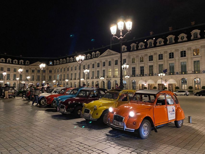 Paris: Private Christmas Lights Tour by Citroën 2CV - Paris traffic and the vintage car trade-off