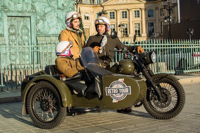 Paris Private Flexible Duration Guided Tour on a Vintage Sidecar - Start at Place Saint-Michel in the Latin Quarter