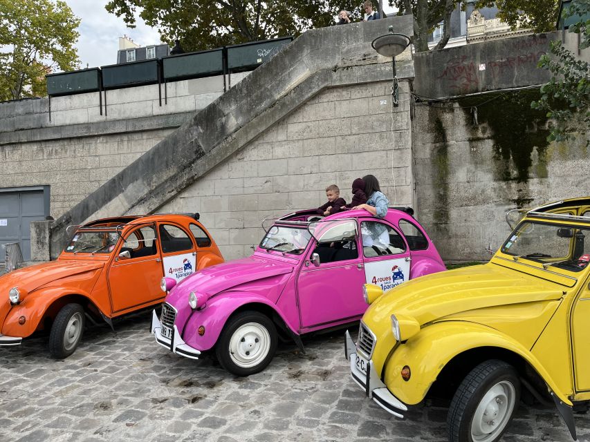 Paris: Private Sightseeing Tour in Citroën 2CV - A practical two to three hour route through Paris