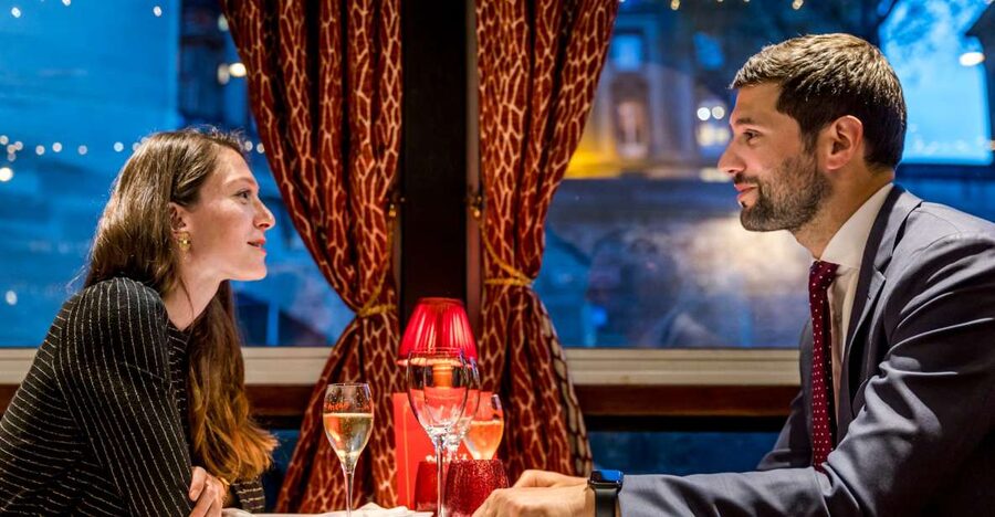 Paris: Seine River Cruise with 3-Course Dinner & Live Music - A small Maxim’s boat with a front-row seat to Paris