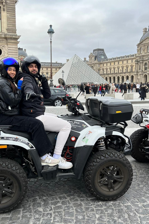 Paris: Sightseeing Electric Quad Tour - Returning along the Champs-Élysées