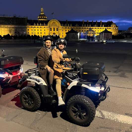 Paris: Sightseeing Electric Quad Tour - What riding an electric quad feels like