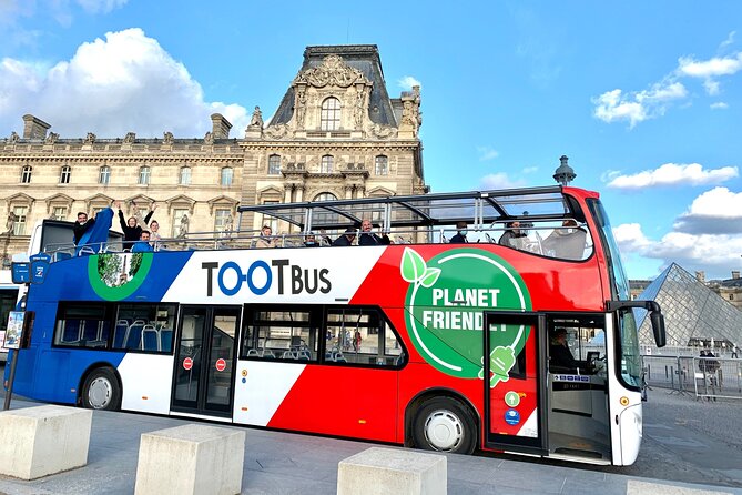 Paris Tootbus Hop-On Hop-Off Bus Tour (Optional Cruise) - What the Tootbus route gives you in one ride