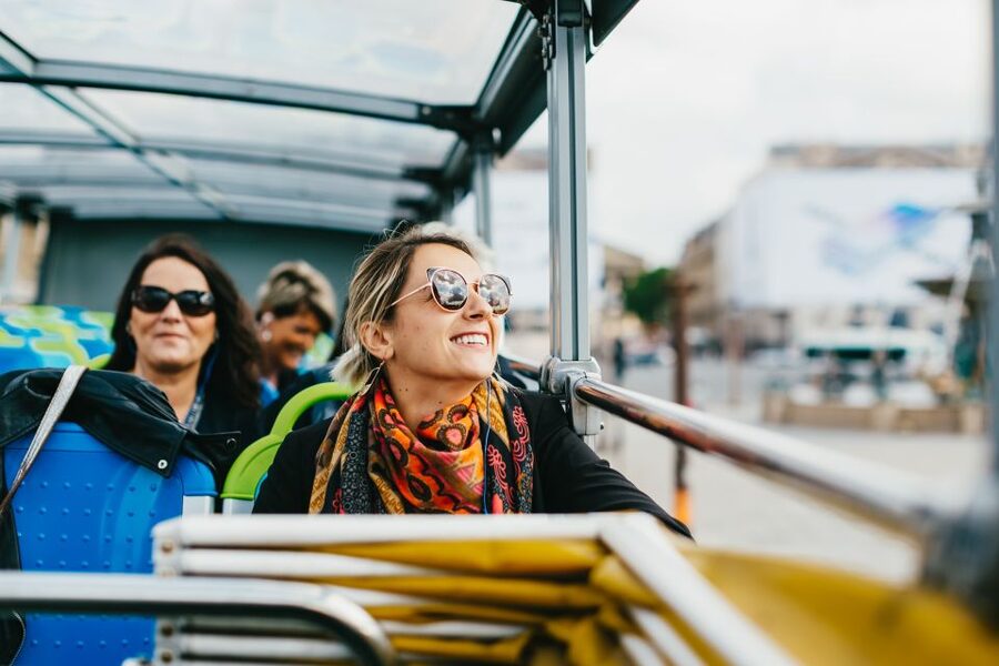 Paris: Tootbus Hop-on Hop-off with optional river cruise - Trocadéro and the Eiffel Tower