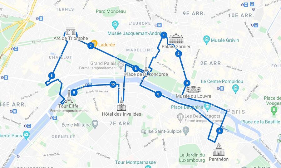 Paris: Tootbus Hop-on Hop-off with optional river cruise - The optional Seine cruise from Port de Suffren