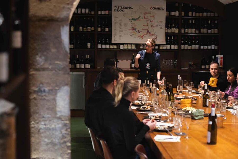 Paris: Wine and Cheese Lunch - Five wines that take you across France