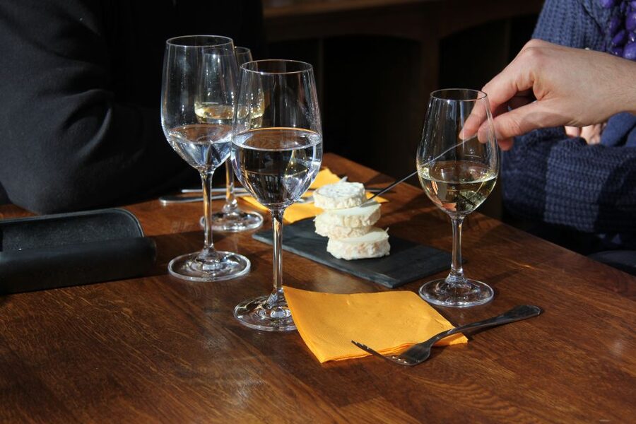 Paris: Wine and Cheese Tasting - Inside the Paris cave à vin