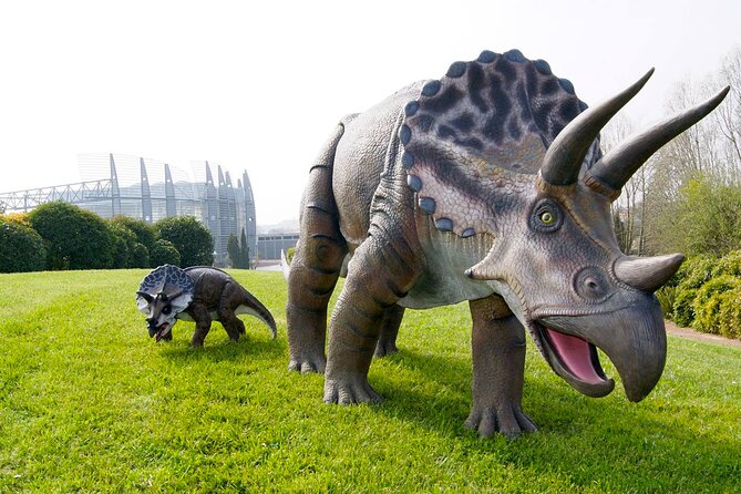 Planet Exotica entrance ticket - Compare dinosaurs with living reptiles