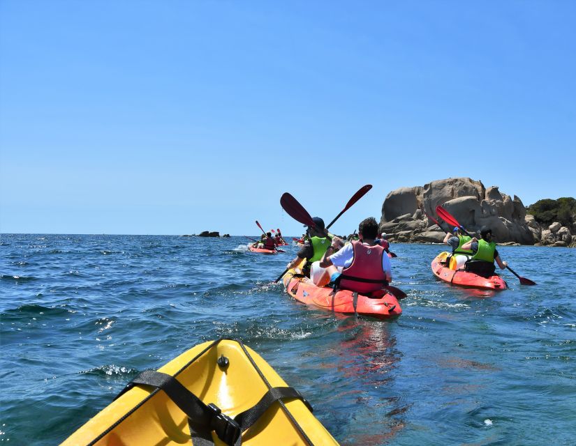 Porticcio: Guiding Kayaking Tour - Learning the two-person kayak