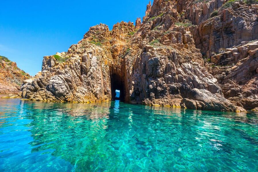 Porto: Scandola and Calanches of Piana Boat Trip - Girolata and the only swimming chance
