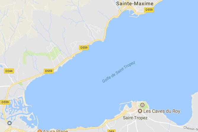 Private Boat Charter in the Bay of St Tropez - Canoubiers, also called Millionaires Bay