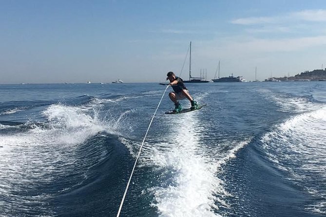 Private Boat Charter including Water Sports in Bay of St Tropez - Millionaires Bay and the water-sports hour