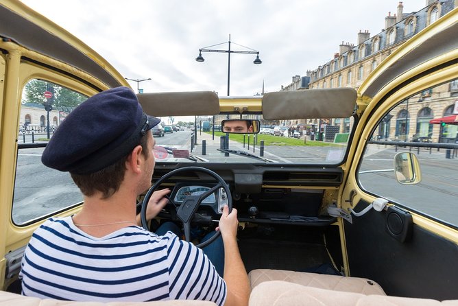 Private City Tour of Bordeaux in a Citroën 2CV - 1h30 - Place des Quinconces and Bordeaux’s grand scale