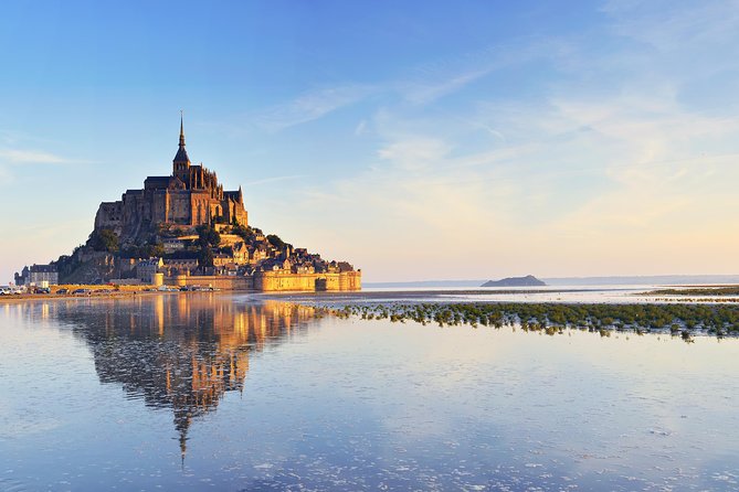 Private Day Tour of Mont Saint-Michel from Bayeux - First sight of Mont Saint-Michel