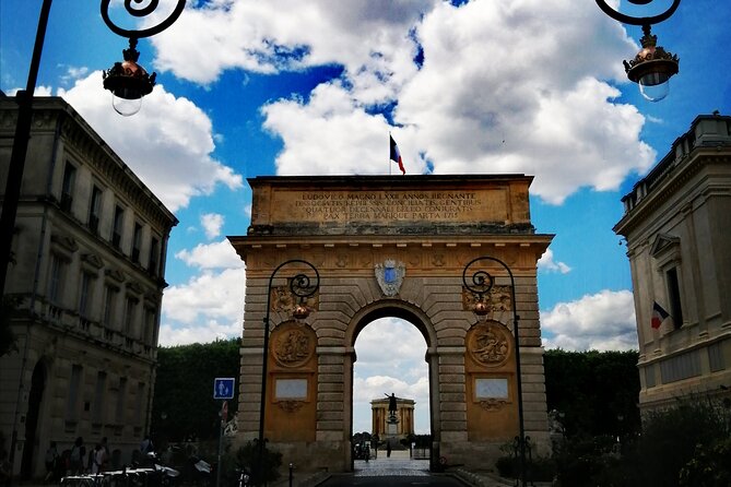 Private Discovery of Montpellier by Bike-Taxi - The Saint-Clément Aqueduct and the Pic Saint-Loup view
