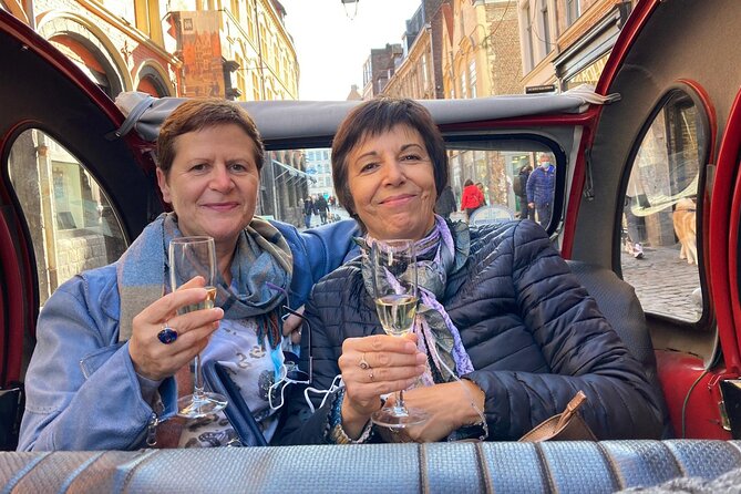 Private Lille Tour by Classic Convertible 2CV with Champagne - Hospice Comtesse and Lille’s older layers
