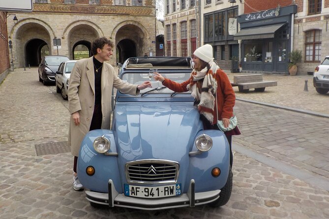 Private Lille Tour by Classic Convertible 2CV with Champagne - Vieux-Lille: the best opening chapter