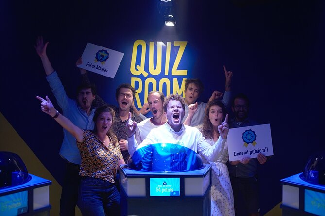 Private Quiz Room Game Session in Aix en Provence - A good choice for families and mixed-age groups