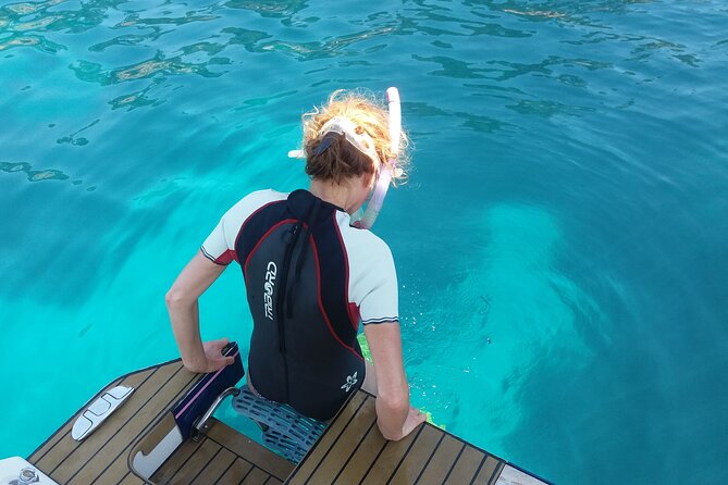 Private ride with sea bath in Solar Catamaran - Starting at Port Gallice in Juan-les-Pins