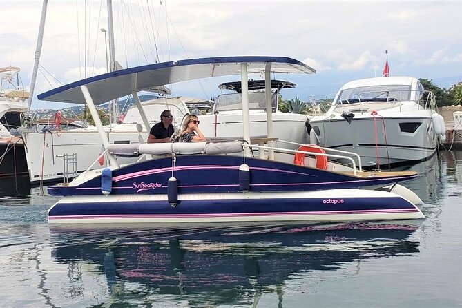 Private Solar Catamaran Cruise in Antibes Juan les Pins - A quiet way to meet Antibes from the water