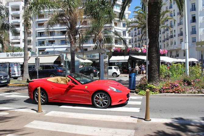Private Tour on the Roads of Cannes by Ferrari - Pickup details that deserve your attention