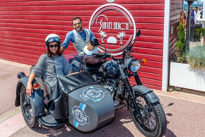 Private tour: visit Deauville in a sidecar - Starting at Hotel Normandy and central Deauville