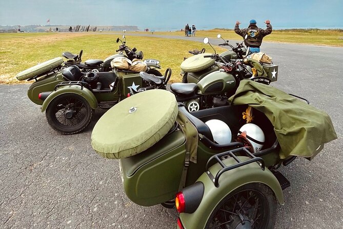 Private vintage sidecar tour of the D-Day Landing Beaches - Why a sidecar changes the Normandy experience