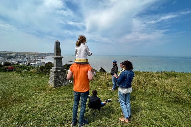 Private vintage sidecar tour of the D-Day Landing Beaches - Arromanches and the remains of Mulberry B