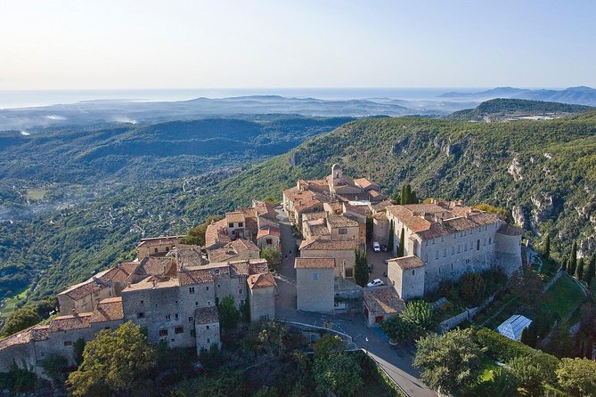 Provence Countryside Small Group Day Trip with Grasse Perfumery Visit from Nice - Tourrettes-sur-Loup and the mountain road