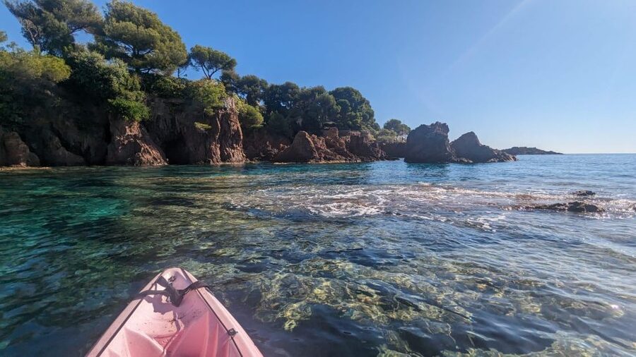 Rando Kayak Agay Guided Visit - Is $57 a fair price?