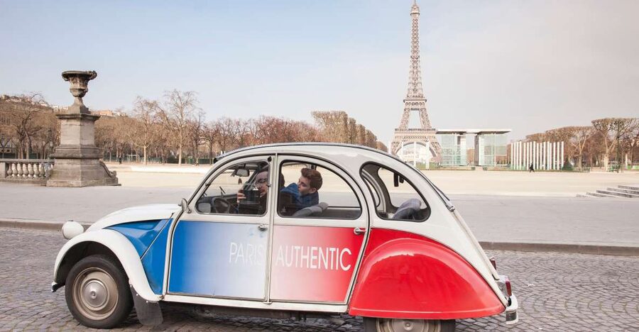 Romantic Paris Vintage Citroën 2CV Tour - From the Eiffel Tower to the city’s grandest avenues
