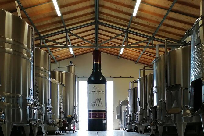 Saint-Émilion: 2 hours - Visit of the vineyard, the cellar and tasting - Starting at Château Haute-Nauve in Saint-Laurent-des-Combes