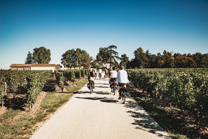 Saint-Emilion Electric Bike Day Tour with Wine Tastings & Lunch - The 9:30 pickup from Bordeaux
