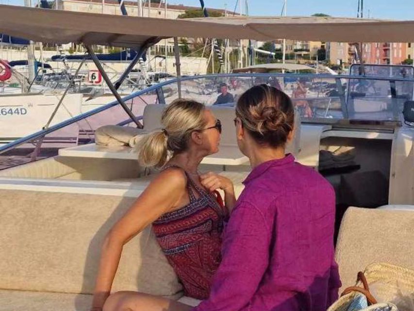 Saint-Jean-Cap-Ferrat: French Riviera Luxury Cruise - Swimming and anchoring at Eze-sur-Mer