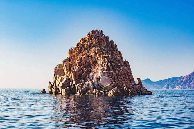 Scandola at sunset: Girolata & Corsican flavours - The swimming stop in a turquoise cove