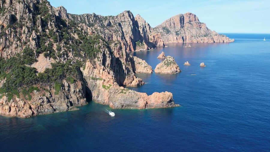 Scandola: Visit the Nature Reserve from Porto (France) - Girolata gives the ride a needed pause