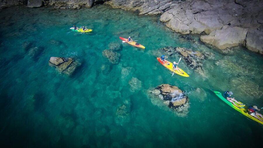 Sea kayak tour: Sète, the French pearl of the Mediterranean - A 30-minute briefing before the coast